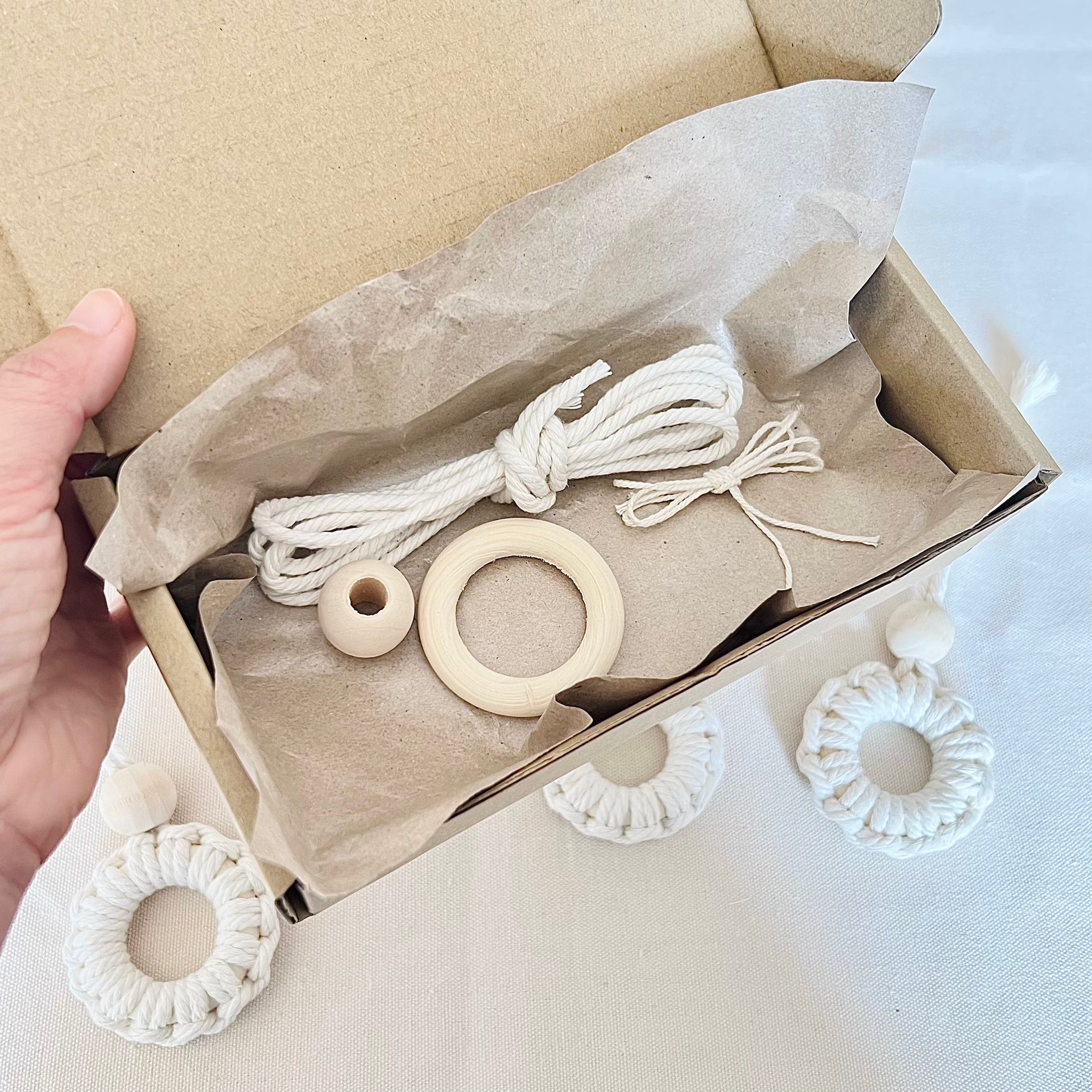 DIY Kit: Macrame Mini Wreath